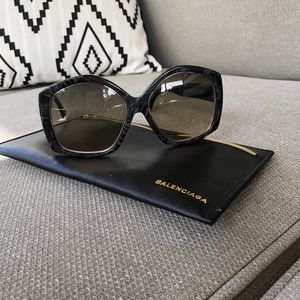 Balenciaga Oversized Sunglasses